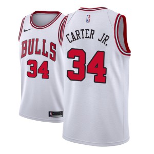 Wendell Carter Jr. Chicago Bulls 2018 NBA Draft Men's #34 Association Jersey - White 382169-287