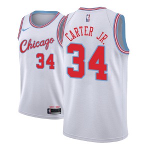 Wendell Carter Jr. Chicago Bulls 2018 NBA Draft Edition Men's #34 City Jersey - White 398145-122