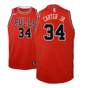 Wendell Carter Jr. Chicago Bulls 2018 NBA Draft Edition Youth #34 Icon Jersey - Red 933215-915