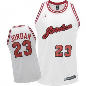 Michael Jordan Chicago Bulls Basketball Men's #23 Fashion Jersey - White 788318-122