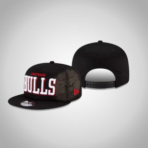 Chicago Bulls 9FIFTY Snapback Men's Faded Hat - Black 420131-485