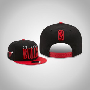 Chicago Bulls 9FIFTY Snapback Men's Team Title Hat - Black 612541-409