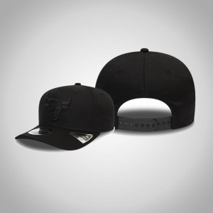 Chicago Bulls Stretch Snap 9FIFTY Men's Tonal Hat - Black 326165-288