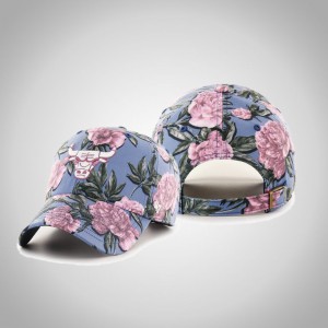 Chicago Bulls Peony Clean Up Women's Floral Fashion Hat - Blue 883258-979