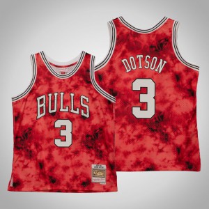 Devon Dotson Chicago Bulls Men's #3 Galaxy Jersey - Red 313772-755