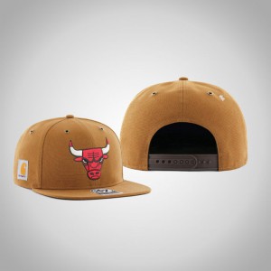 Chicago Bulls Captain Men's Carhartt X 47 Brand Hat - Khaki 313737-364