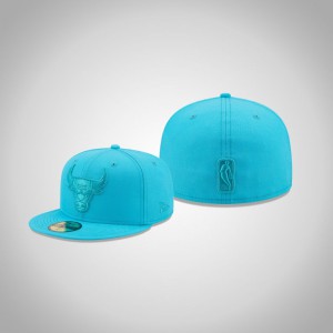 Chicago Bulls 59FIFTY Fitted Men's Color Pack Hat - Light Blue 675518-497