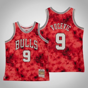 Nikola Vucevic Chicago Bulls Men's #9 Galaxy Jersey - Red 270238-892