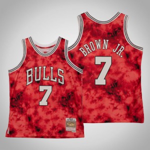 Troy Brown Jr. Chicago Bulls Men's #7 Galaxy Jersey - Red 460852-497