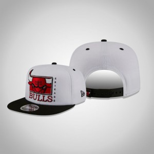 Chicago Bulls Retro 9FIFTY Snapback Men's Hardwood Classics Hat - White 830996-768