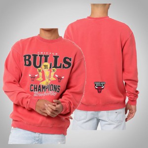 Chicago Bulls 2021 Champs Trophy Men's Vintage Sweatshirt - Red 857208-855