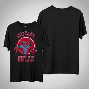 Chicago Bulls Junk Food Men's NBA x Marvel T-Shirt - Black 475072-215