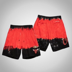 Chicago Bulls Terry Basketball Men's Tie-Dye Shorts - Red 850318-571