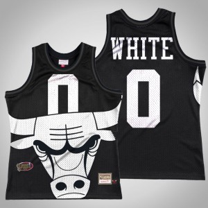 Coby White Chicago Bulls Fashion Tank Men's Big Face 3.0 Jersey - Black 413990-238