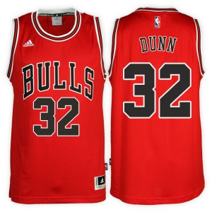 Kris Dunn Chicago Bulls New Swingman Men's #32 Road Jersey - Red 676770-766