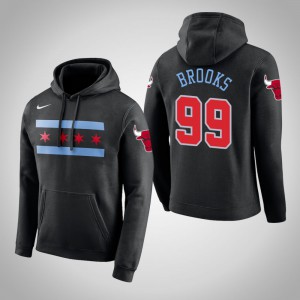 MarShon Brooks Chicago Bulls Men's #99 City Hoodie - Black 438368-282
