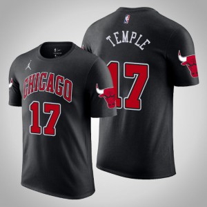 Garrett Temple Chicago Bulls 2020-21 Men's #17 Statement T-Shirt - Black 266499-605