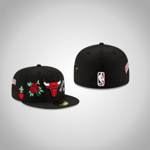 Chicago Bulls 59FIFTY Fitted Men's Icon Hat - Black 655879-515