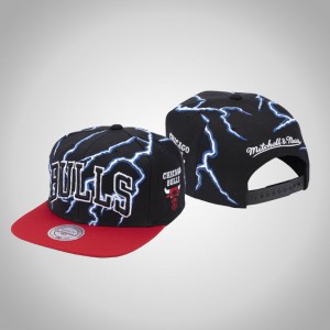 Chicago Bulls Hardwood Classics Men's Lightning Hat - Black 988478-434