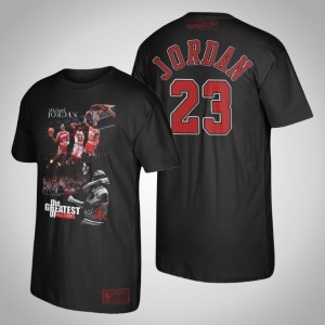 Michael Jordan Chicago Bulls Men's #23 The Last Dance 5 T-Shirt - Black 376846-210