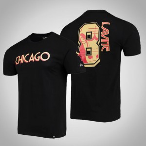 Zach LaVine Chicago Bulls 2021 Edition Player Men's #8 City T-Shirt - Black 626522-966