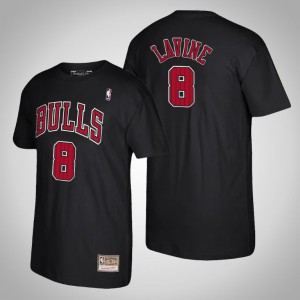Zach LaVine Chicago Bulls Hardwood Classics Men's #8 Reload T-Shirt - Black 401319-194