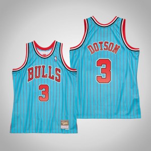 Devon Dotson Chicago Bulls 2 Men's #3 Reload Jersey - Blue 232674-339