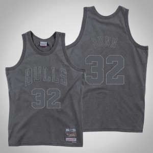Kris Dunn Chicago Bulls 1997-98 Men's #32 Washed Out Jersey - Gray 432045-499