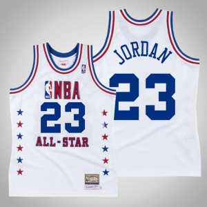 Michael Jordan Chicago Bulls Swingman Men's #23 1988 NBA All-Star Jersey - White 980725-177