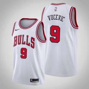 Nikola Vucevic Chicago Bulls 2021 Men's #9 Association Jersey - White 587486-696