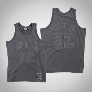 Otto Porter Jr. Chicago Bulls 1997-98 Swingman Mitchell & Ness Men's #22 Washed Out Jersey - Gray 273970-631