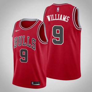 Patrick Williams Chicago Bulls 2020 NBA Draft First Round Pick Men's #9 Icon Jersey - Red 572710-972