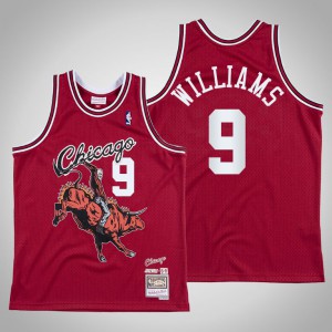 Patrick Williams Chicago Bulls Men's #9 Juice Wrld x BR Remix Limited Jersey - Red 211023-557
