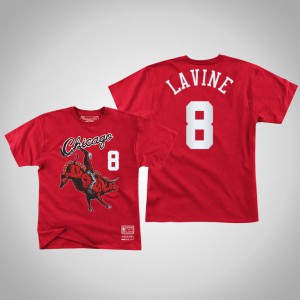 Zach LaVine Chicago Bulls Men's #8 Juice Wrld x BR Remix Limited T-Shirt - Red 360351-245
