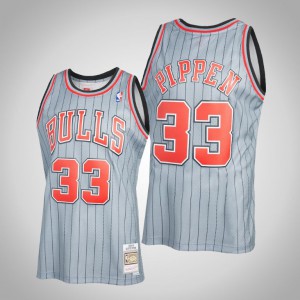 Scottie Pippen Chicago Bulls 2.0 Hardwood Classics Men's #33 Reload Jersey - Gray 398770-469