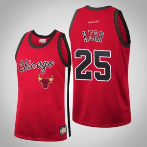 Steve Kerr Chicago Bulls Team Heritage Men's #25 Hardwood Classics Jersey - Red 694932-485