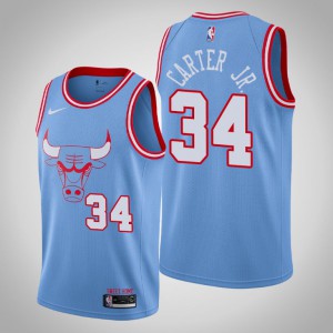 Wendell Carter Jr. Chicago Bulls 2019-20 Men's #34 City Jersey - Blue 688709-190