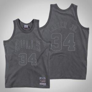 Wendell Carter Jr. Chicago Bulls 1997-98 Men's #34 Washed Out Jersey - Gray 429277-504