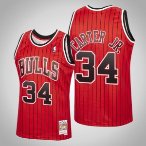 Wendell Carter Jr. Chicago Bulls Hardwood Classics Men's #34 Reload Jersey - Red 274011-610