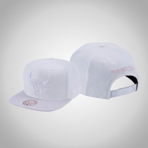 Chicago Bulls Snapback Men's Cloudy Skies Hat - White 187669-781