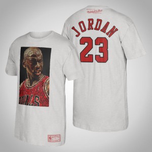 Michael Jordan Chicago Bulls Men's #23 The Last Dance 3 T-Shirt - White 472791-564