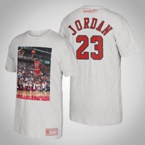 Michael Jordan Chicago Bulls Men's #23 The Last Dance 6 T-Shirt - White 364683-398
