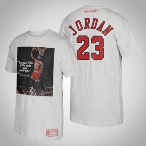 Michael Jordan Chicago Bulls Forever Men's #23 The Last Dance T-Shirt - White 359824-327