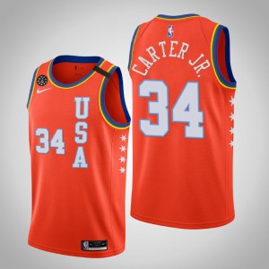 Wendell Carter Jr. Chicago Bulls USA Team Men's #34 2020 NBA Rising Star Jersey - Orange 339916-985