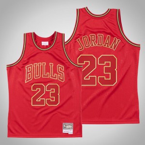 Michael Jordan Chicago Bulls Swingman Mitchell & Ness Throwback Men's #23 2020 CNY Jersey - Red 404564-320