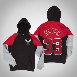 Scottie Pippen Chicago Bulls Pullover Men's #33 Trading Block Hoodie - Black 661137-309