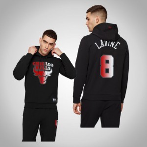 Zach LaVine Chicago Bulls Bounce Pullover Men's #8 NBA x Hugo Boss Hoodie - Black 604723-747