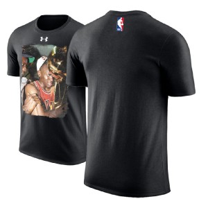 Michael Jordan Chicago Bulls Tears of G.O.A.T. Men's Performance T-Shirt - Black 692184-313