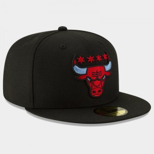 Chicago Bulls NBA 2018 Edition 59FIFTY Fitted Men's City Hat - Red 471436-605