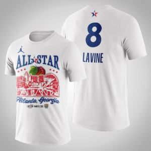 Zach LaVine Chicago Bulls Game Support Black Colleges Men's #8 2021 NBA All-Star T-Shirt - White 979021-457